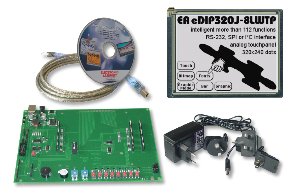 Eval-Kit eDIP320s/w